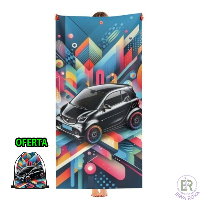 Toalha de Praia Smart Fortwo - MOD1
