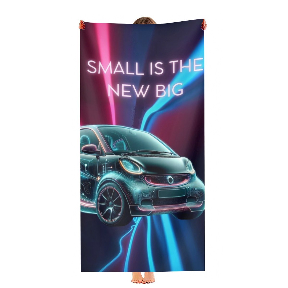 Toalha de Praia Smart Fortwo-Mod 2 – Exclusivo