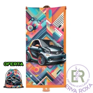 Toalha de Praia Smart Fortwo -MOD 3 – Exclusivo