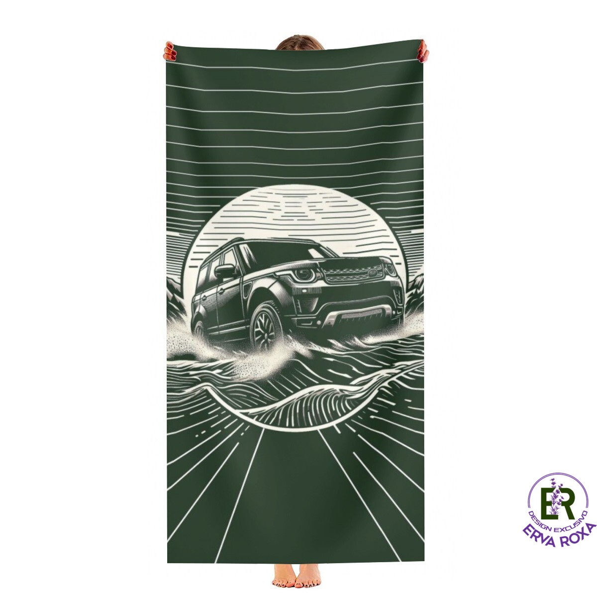 Toalha de Praia Land Rover-Mod 1 – Exclusivo