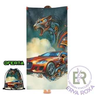 Toalha de praia Jaguar - MOD 2