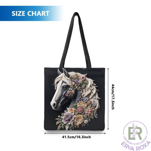 O Saco de Pano Cavalo com Flores combina elegância natural e alta funcionalidade, sendo o acessório ideal para levar os seus pertences para a praia, piscina ou passeios de verão. Design exclusivo da nossa loja