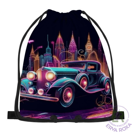 Saco de Cordões Modelo automóvel clássico