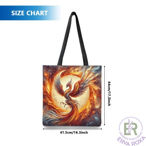O Saco de Pano Fénix em fogo é o acessório perfeito para complementar o seu visual de verão e transportar os seus essenciais com o máximo estilo e conforto. Com uma ilustração étnica de disign exclusivo, idêntica à da nossa toalha de praia redonda, este saco foi especialmente desenhado para combinar e acomodar a sua toalha com facilidade.