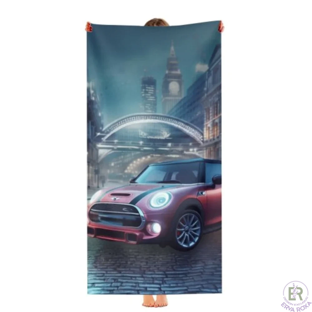 Toalha de Praia Mini Cooper