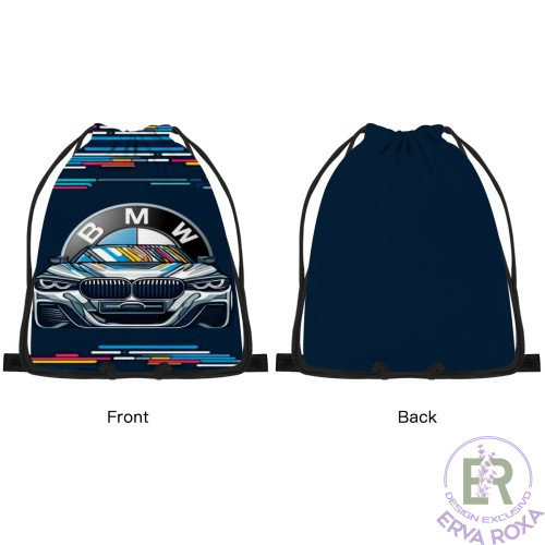Saco de Cordões Modelo BMW