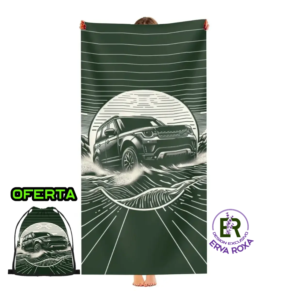 Toalha de Praia Land Rover-Mod 1 – Exclusivo