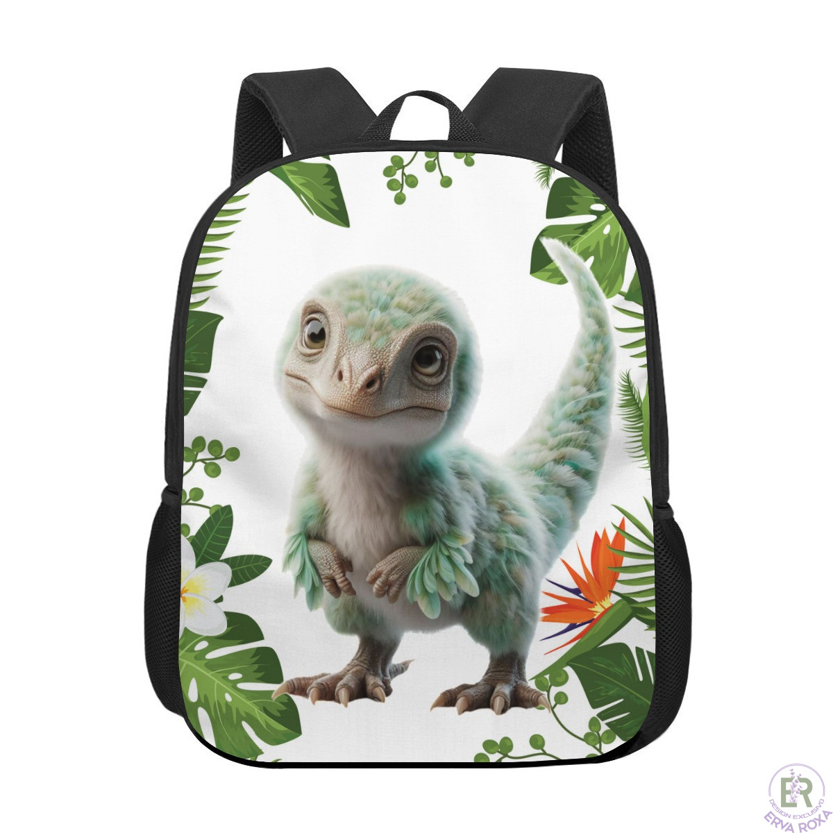 Mochila Escolar Infantil Dinossauro Bebé