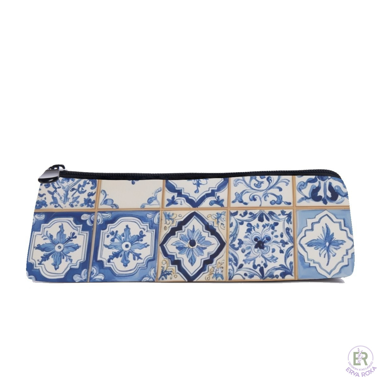 Estojo Escolar Azulejo Português – Erva Roxa