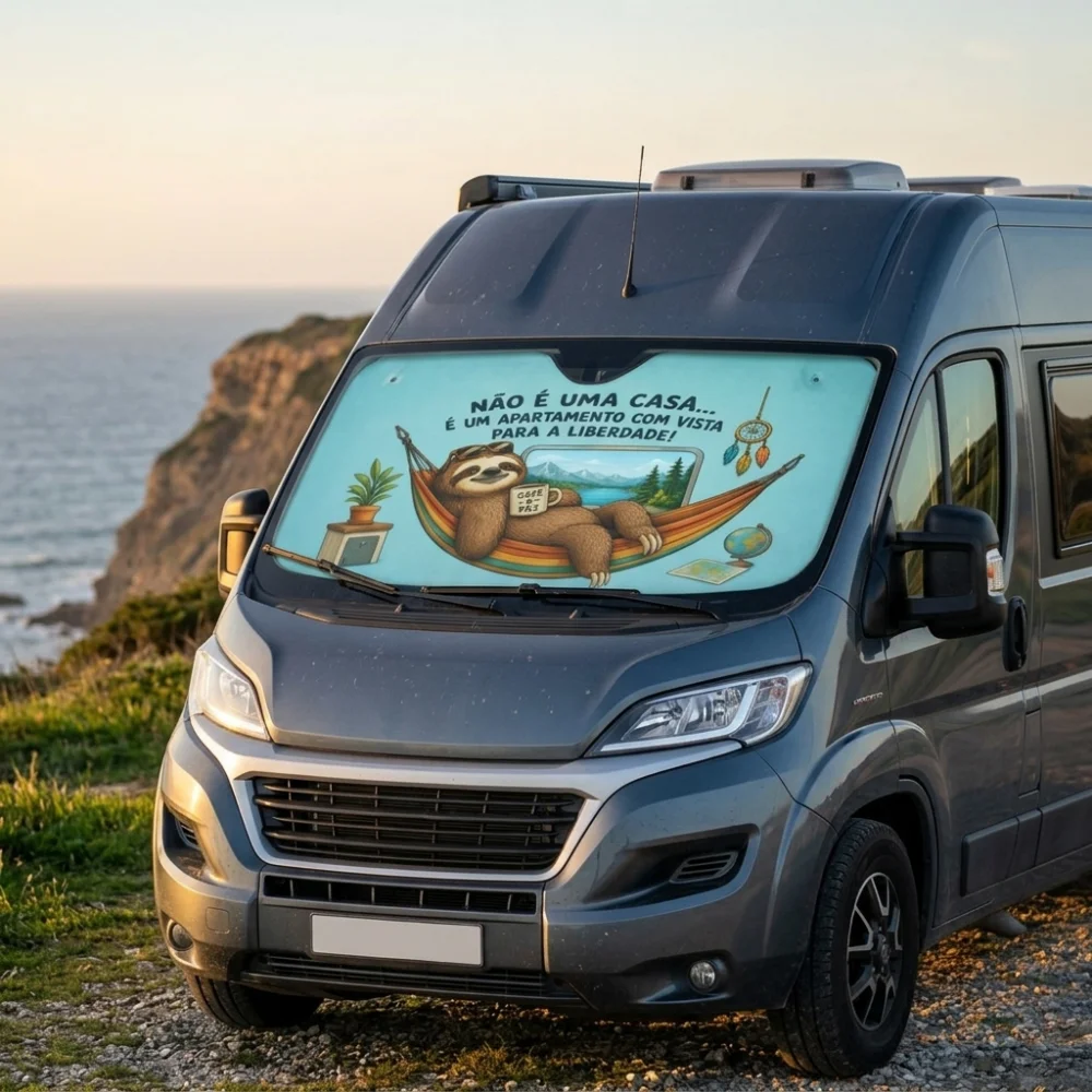 Para-sol para Autocaravana "Apartamento com Vista para a Liberdade"