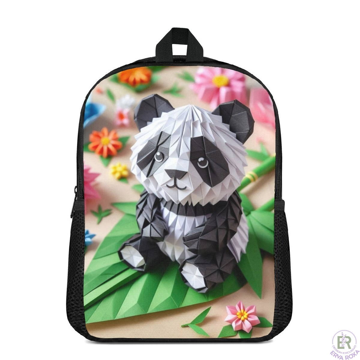 Mochila Escolar Panda Origami