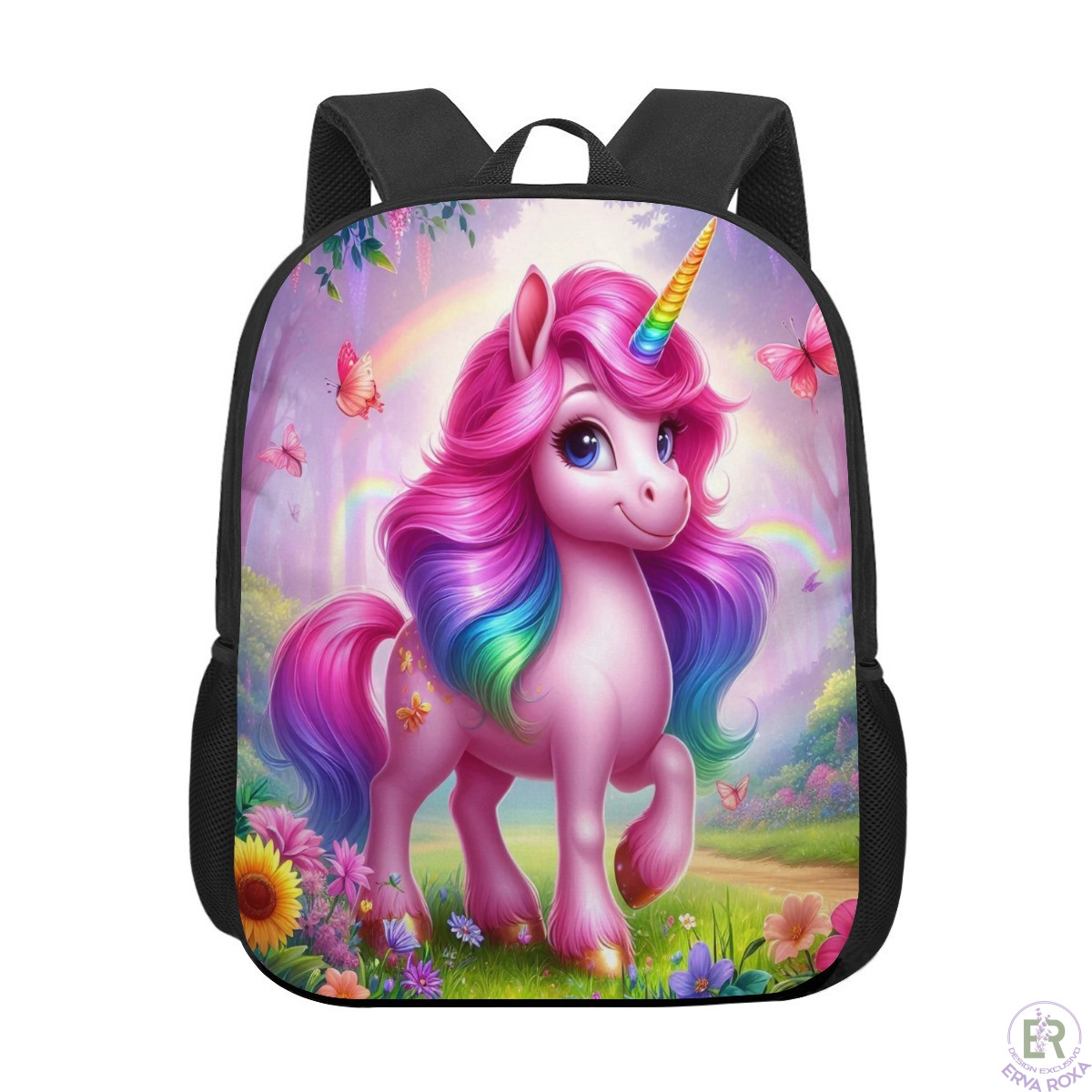 Mochila Escolar Infantil Unicórnio Mágico