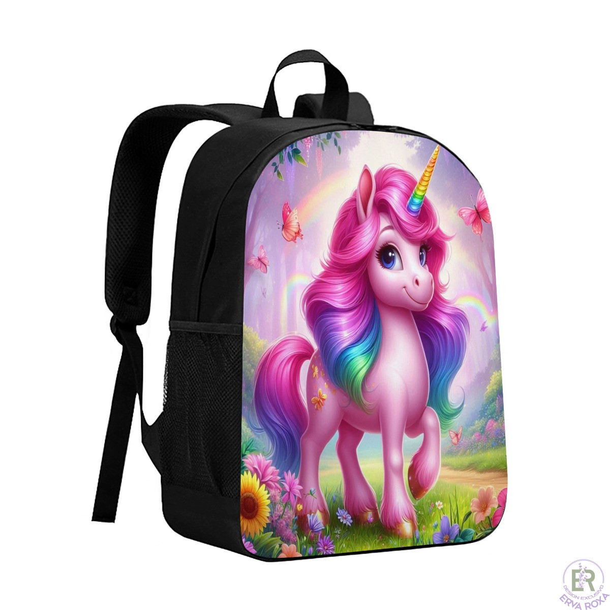 Mochila Escolar Infantil Unicórnio Mágico