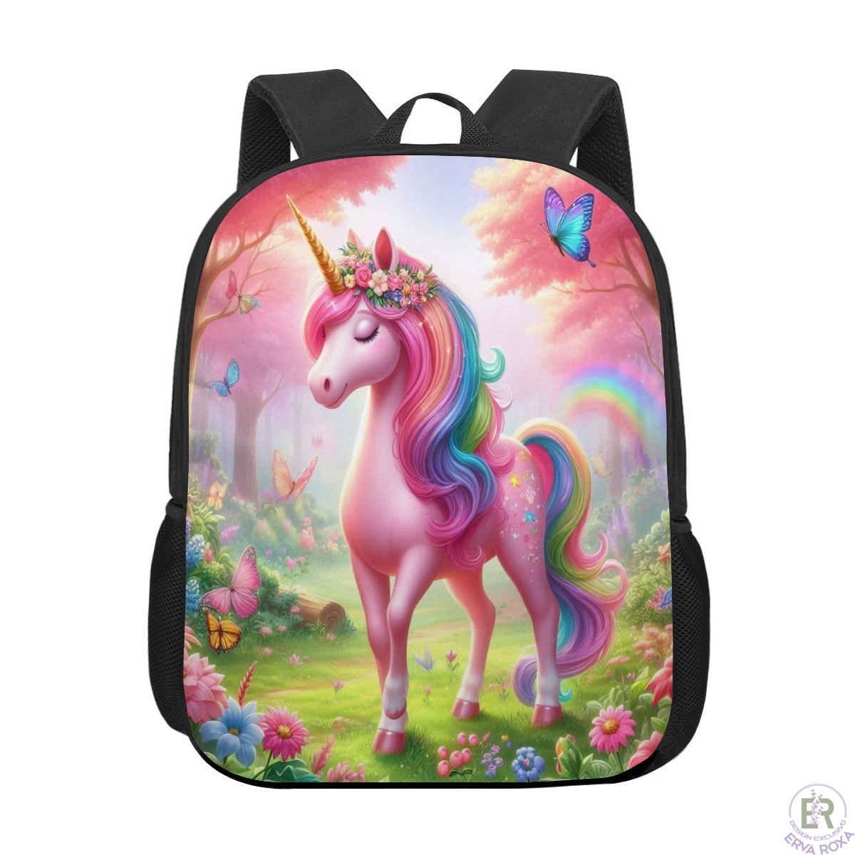 Mochila Escolar Infantil Unicórnio Encantado