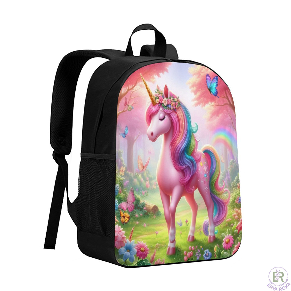 Mochila Escolar Infantil Unicórnio Encantado